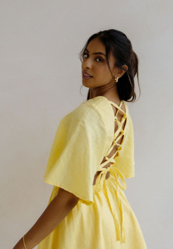 Sunflower Mini Dress