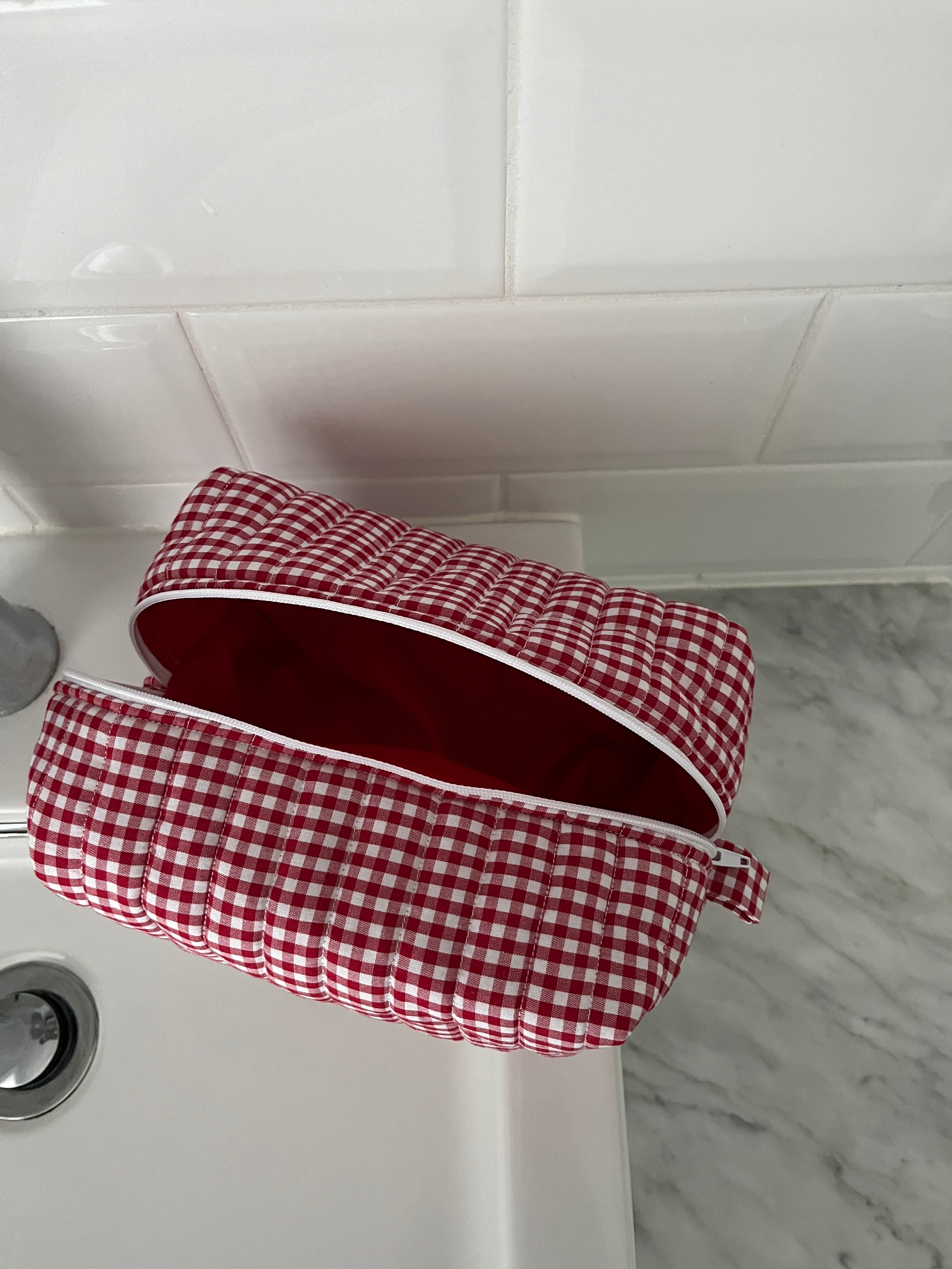 Large Bag - Red Gingham